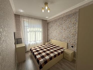 2 otaqlı evler: Yeni tikili binada zövqlü şəkildə təmir olunmuş, mebel və texnika ilə — 4