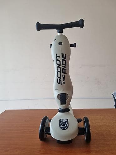 Nəqliyyat: Scoot and Ride uşaq skuter–balans velosipedi (2-in-1)(1 dəfə istifadə — 2