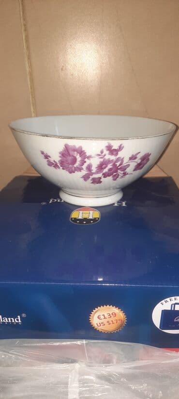 ucuz qab qacaqlar: Boşqablar, rəng - Ağ — 4