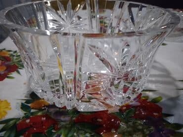 ev eşyalari: Kolleksiya şüşə qablar dəsti - Klassik kəsimli uzun qədəhlər – 6 — 6