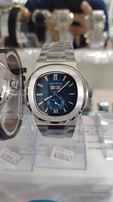 sensor saatlar: Patek Philippe Nautilus stili kişi qol saatları – çoxfunksiyalı, zərif — 3