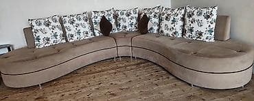 Künc divan, İşlənmiş, Açılmayan, Bazasız, Parça, Ödənişli çatdırılma