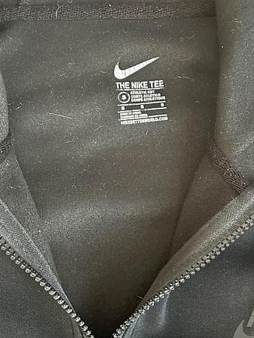Kişi geyimləri: Svitşot, Nike, S, rəng - Qara — 4