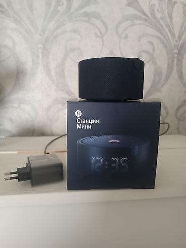 kalonka mikrofon: Yandex Kolonka, Növ - Smart, rəng - Qara — 1