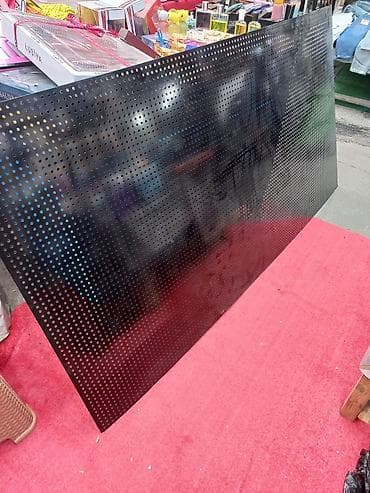 azbest list: Perforasiyalı metal lövhə - Material: qara rəngli metal (toz boya — 3