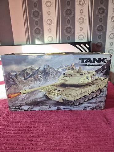 oyunçaqlar: RC Tank Leopard II – radio idarəetməli döyüş tankı dəsti — 2