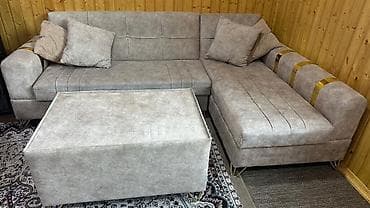 uz qaş stolu: Künc divan, İşlənmiş, Açılan, Bazalı — 1