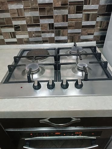 panel cit: ,,JAVEL" Made in Turkey.Qaz + elektrikli kombinə plitə (4 gözlü — 1
