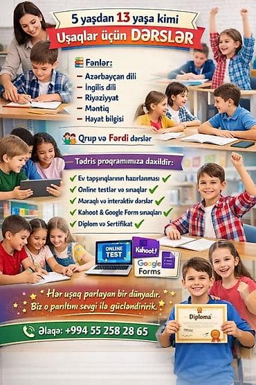 Repetitor, Riyaziyyat, Azərbaycan dili