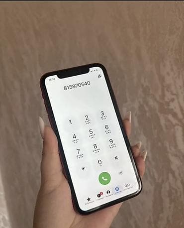 iphone 11 qırıq: IPhone 11, 128 GB, Qırmızı, Face ID — 2