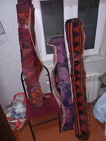 xalca tuklu: Şəki–Quba bölgəsi üslubunda əl toxuması yun kilim - Material: 100% — 6