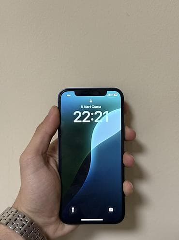 iphone 7 plus korpus: IPhone 12, 128 GB, Mavi, Face ID — 2