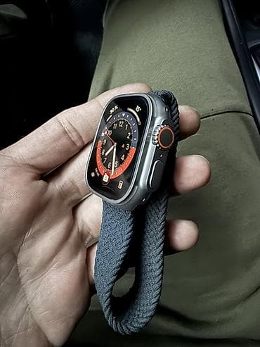 gs8 ultra: Smart saat, Apple, Suya davamlı, rəng - Boz — 2