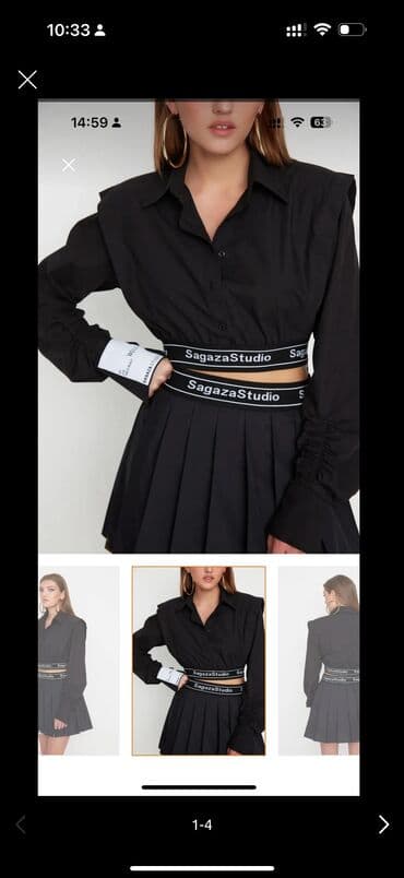 Toy paltarları və aksesuarları: Sagaza koynek S/M olcu — 4