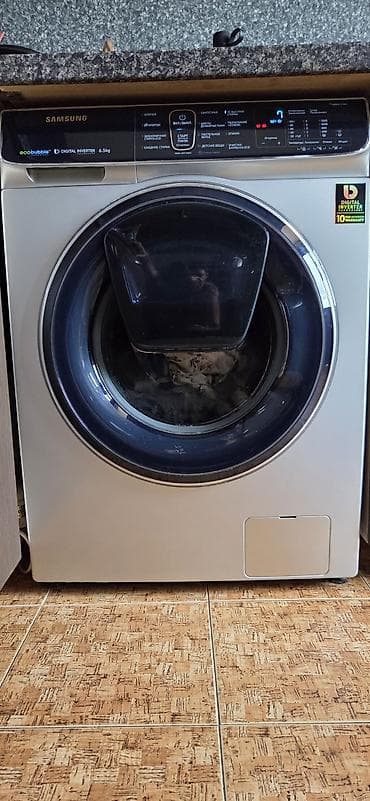 Техника и электроника: Samsung paltaryuyan maşın – 6.5 kq, ön yükləmə - EcoBubble — 4