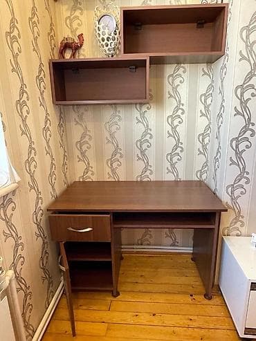 mdf metbex mebelleri: Düz masa, Polkalı, Siyirməli, MDF, Zəmanətsiz, Kredit yoxdur — 1