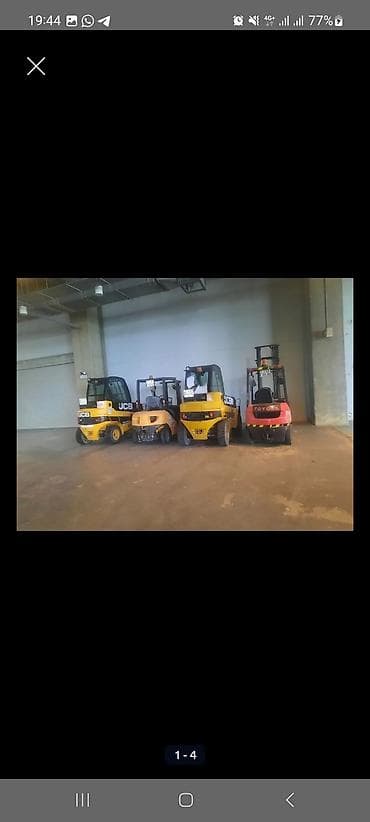 dirsek: Məhsul: Sənaye forkliftləri (JCB və Toyota) Təsvir: - Şəkillərdə bir — 3