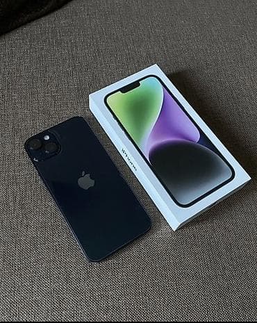 soyuducu 2 ci əl: IPhone 14, 128 GB, Qara, Sənədlərlə — 1