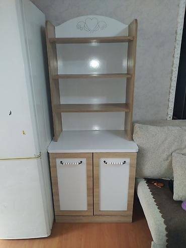 Mətbəx/oturma otağı üçün çoxfunksiyalı şkaf-vitrin - Material lalafo.az -da Mətbəx/oturma otağı üçün çoxfunksiyalı şkaf-vitrin - Material