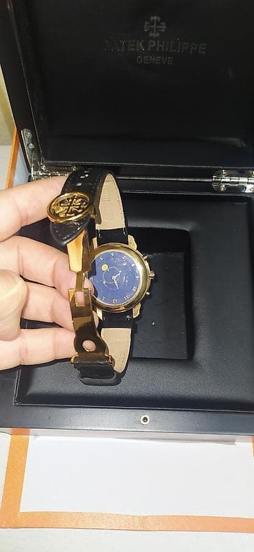 x9 unique combination: Patek Philippe (Geneve) kişi qol saatı – tam dəst - Korpus: qızılı — 2
