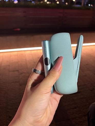 IQOS elektron tütün isitmə cihazı – açıq mavi rəng Məhsul təsviri: -