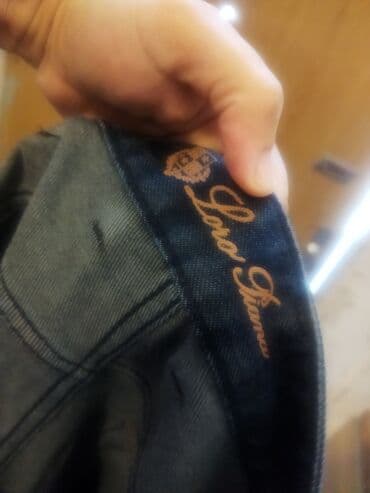 3 duymə koynək: Kişi geyim dəsti - 1 ədəd boz rəngli kişi şalvarı: yan ciblikli — 17