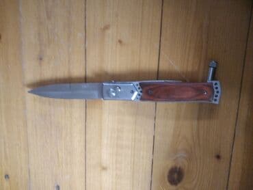 helba bitkisi faydaları: Paslanmayan poladdan hazırlanmış bıçaqlı, ağac tutacaqlı qatlanan — 1