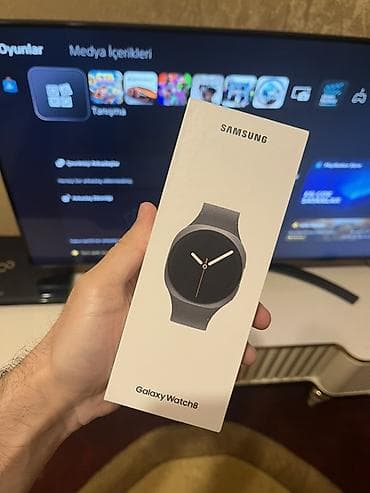 galaxy watch 4: Yeni, Smart saat, Samsung, Аnti-lost, rəng - Qara — 3