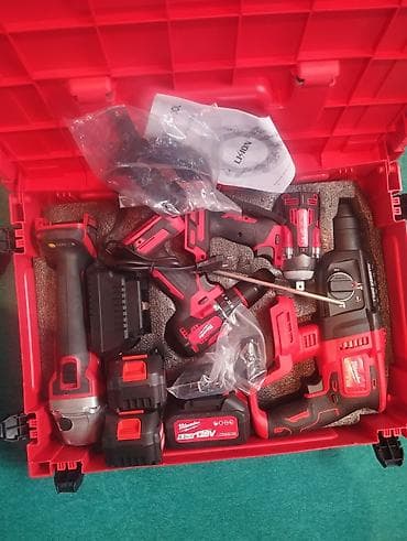 Milwaukee 128V Li-ion akkumulyatorlu alətlər dəsti – çoxfunksiyalı