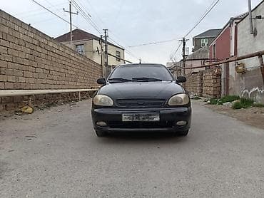 ford transit 8 1: Daewoo Lanos sedan, tünd rəng. - Kuzov: 4 qapı, kompakt sedan — 1