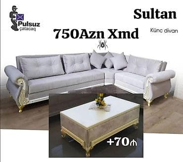 divan evim: Künc divan, Yeni, Açılan, Bazalı — 1