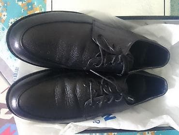 Klassik üslubda kişi ayaqqabısı - Rəng: qara - Model: bağlama qayışlı