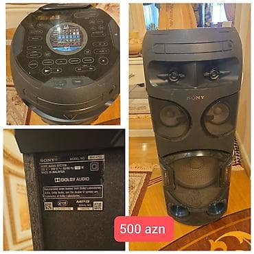 Sony MHC-V72D ev audio sistemi - Model: MHC‑V72D (Made in Malaysia) -