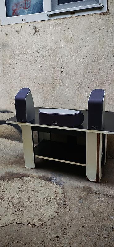 ev kalonkasi: Yeni Sony Kolonka, Növ - Bluetooth, rəng - Boz — 1