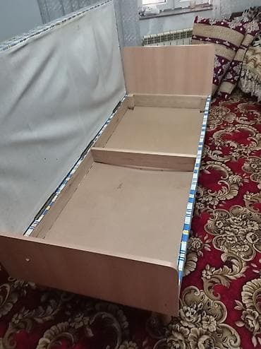 Односпальная кровать, С подъемным механизмом, Без матраса, С выдвижными ящиками — 4
