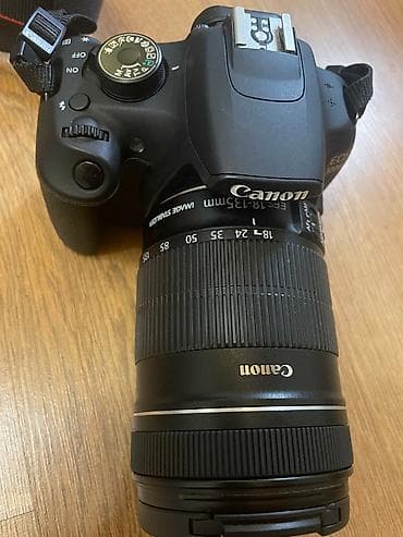 Canon Eos 1200D Lens 18-135 Cox az ev seraitinde islenib, teze