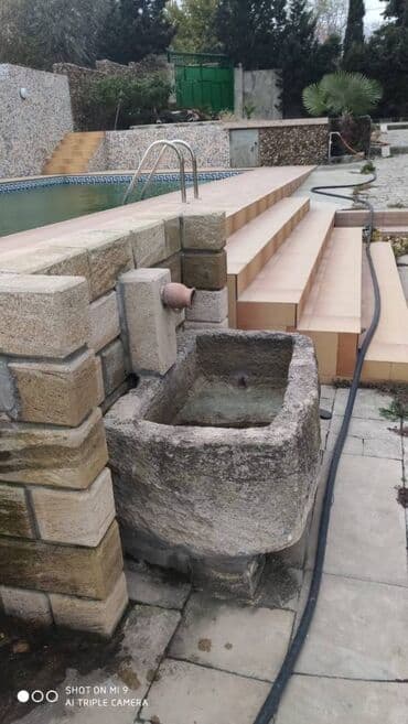 недвижимость в азербайджане купить: Баку, Новханы, 550 м², 8 комнат, С бассейном, Комби, Газ, Электричество — 6