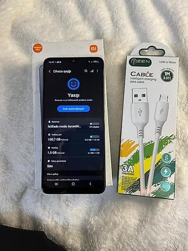 tecili satilan kalonkalar: Samsung Galaxy A22, 128 GB, Barmaq izi, Face ID — 5