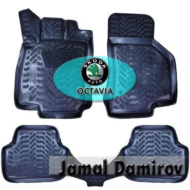 monitor masin ucun: Skoda Octavia 2013 üçün poliuretan ayaqaltilar. Полиуретановые — 1