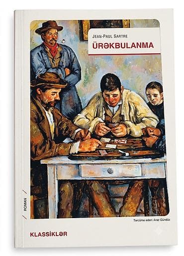 kitab şkafi: Məhsul: Kitab – “ÜrəKbulanma” (Jean-Paul Sartre) - Janr: Roman — 1