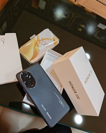 Video oyunlar və konsollar: Honor 200 Pro, 256 GB, rəng - Qara, Barmaq izi, Face ID — 3
