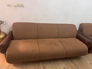 kreditle stul: 3 hissəli mebel dəsti - Tərkib: 1 geniş divan + 2 rahat kreslo - — 2