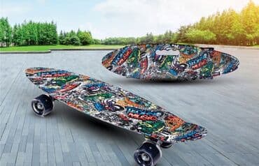 купить скейтборд в баку: Pennyboard Skeytbord, Kaykay, Skeyt və Pennyboardlar🛹 🔹️İşıqlı gel — 1