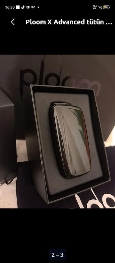 nisan xonca: Ploom X Advanced – qızdırılan tütün cihazı 10 gunluk endirim 60 yox 25 — 2