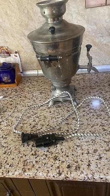 dəm caydan: Yeni Elektrik Samovar, 3 l, Ünvandan götürmə — 4