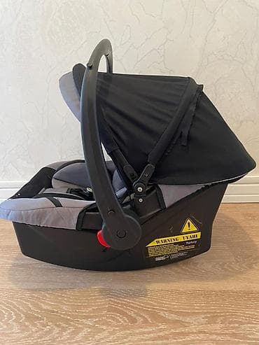 Uşaq avtomobil oturacağı / beşik tipli portbebe - Rəng: qara-boz -