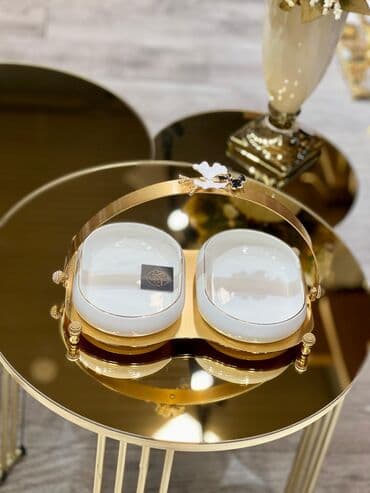 wirniyat: Tort və şiriniyyat qabı, rəng - Ağ, Farfor, Türkiyə — 7