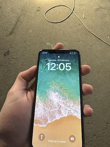 IPhone X, 64 GB, Gümüşü, Face ID