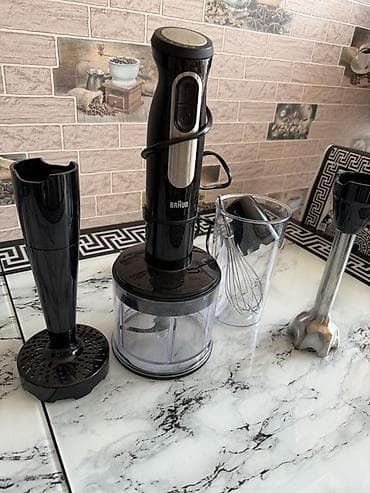 Техника для кухни: Braun çoxfunksiyalı əl blenderi seti - Güclü Braun motor bloku, sürət — 1