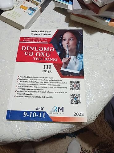 Məhsul: “Dinləmə və Oxu – Test Bankı” (III nəşr) təzədi heç işlənməyib